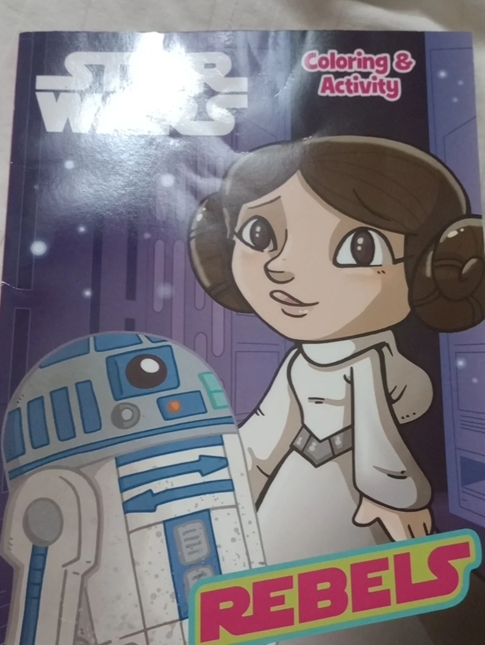 🇺🇸$5 NWT DISNEY STAR WARS Coloring & Activity Book - Different Fun Activities